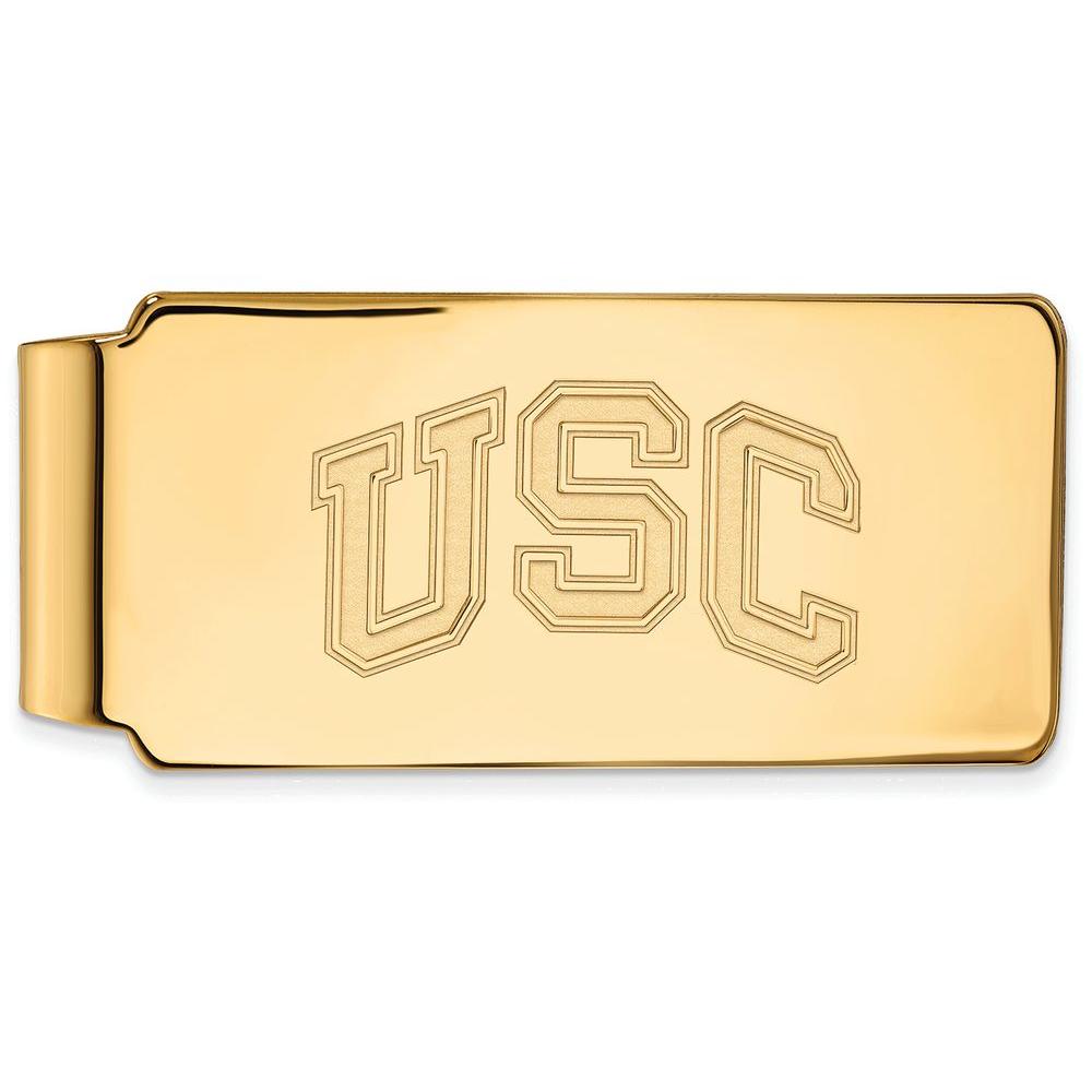 Logoart 14k Yellow Gold University Of Southern California Money Clip