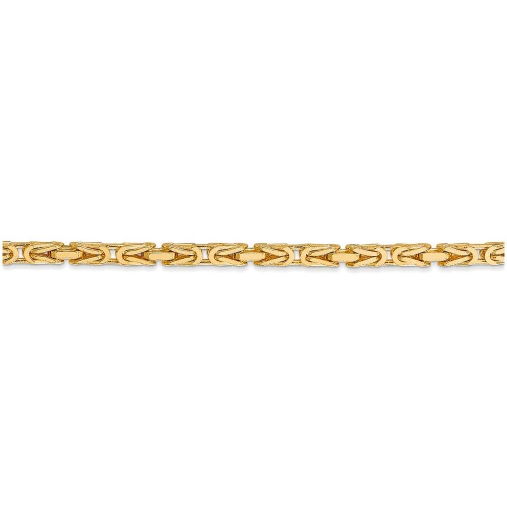FJC Finejewelers 20 Inch 14k Yellow Gold 2.5mm Byzantine Chain Necklace