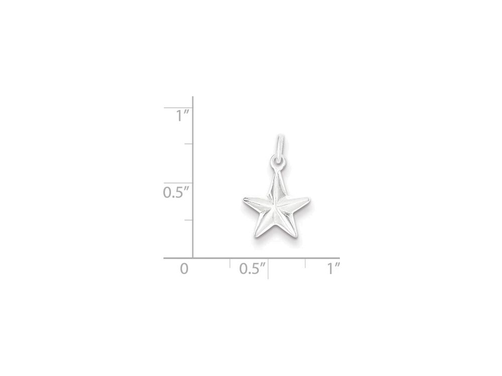 FJC Finejewelers Sterling Silver Star Charm