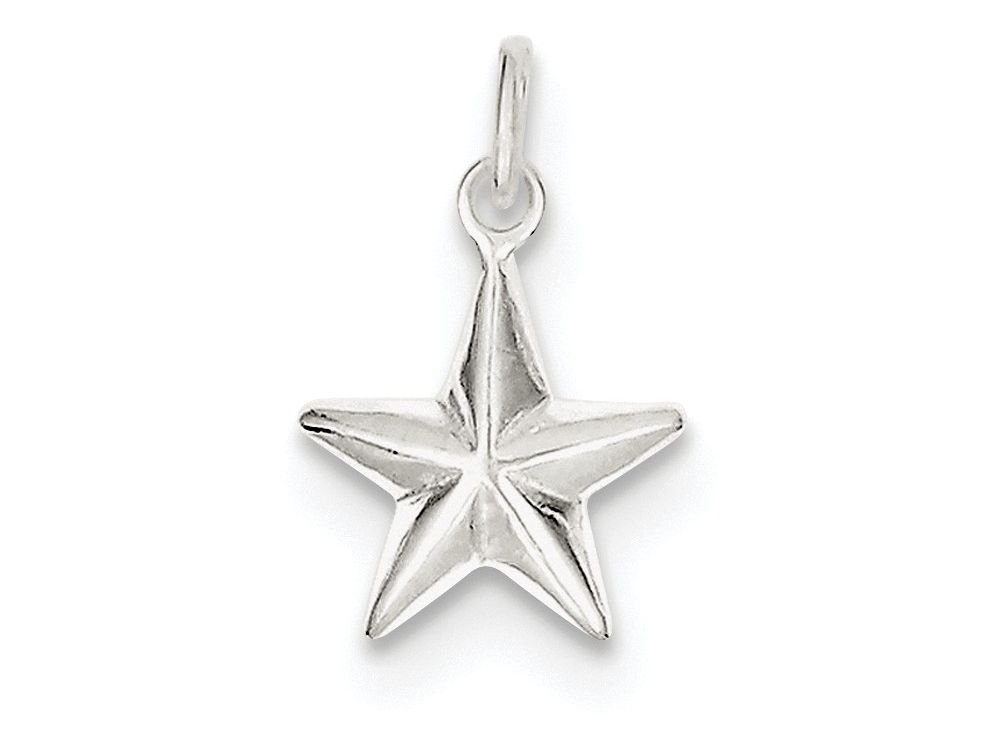 FJC Finejewelers Sterling Silver Star Charm