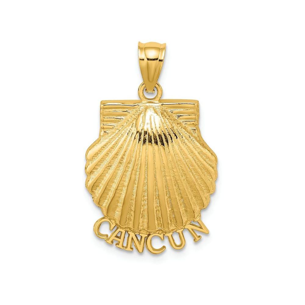 FJC Finejewelers 14k Yellow Gold Cancun Under Scallop Shell Charm