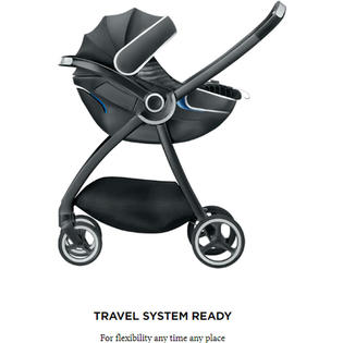 GB Idan Infant Car Seat with Load Leg Base - Monument Black GB Idan Infant Car Seat with Load Leg Base - Monument Black