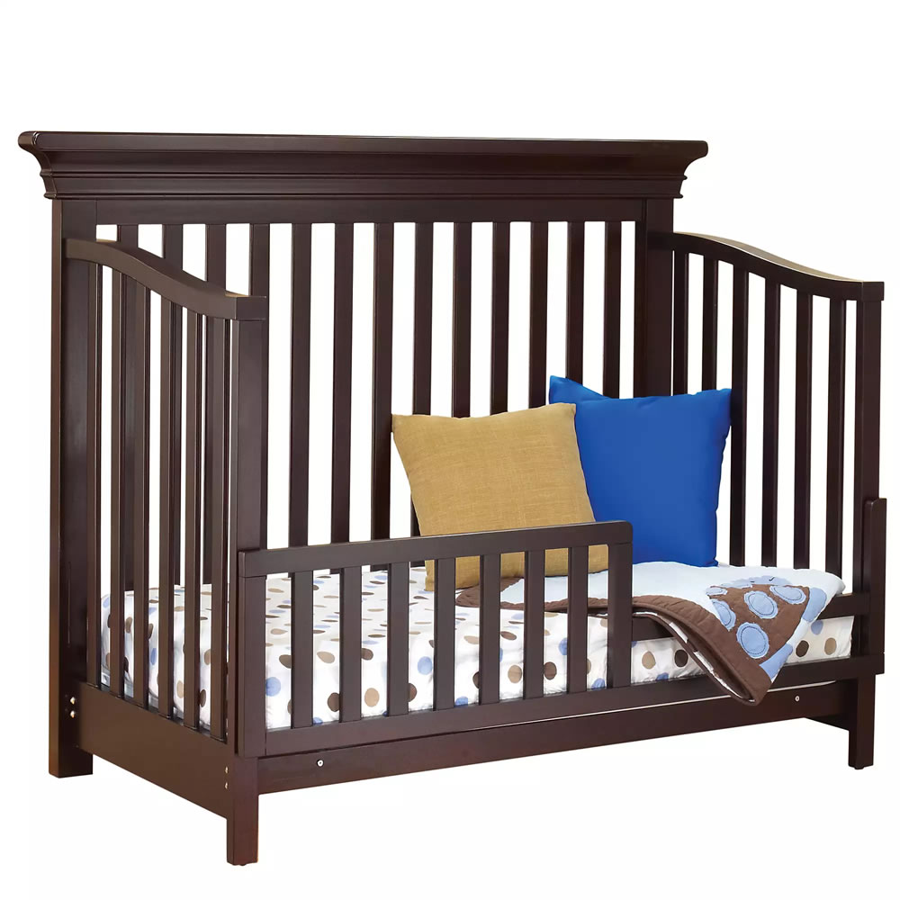 Sorelle Furniture Guard Rail 136 Dark Espresso