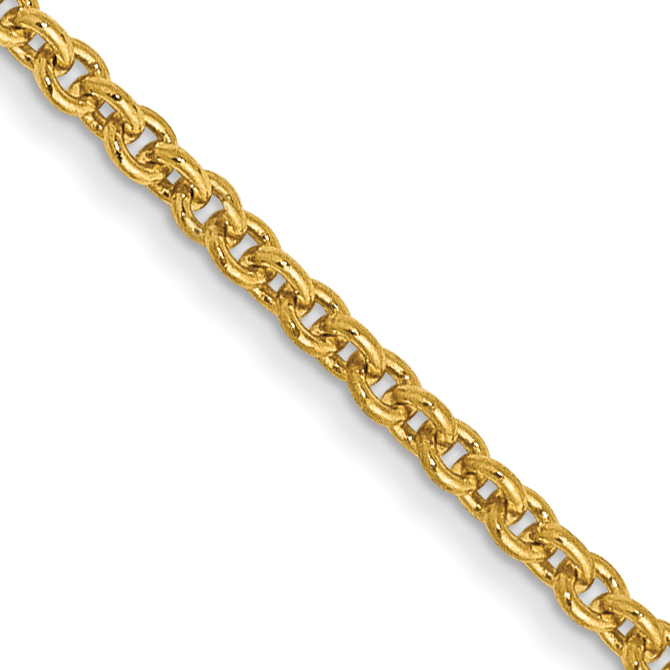 Core Gold 14k 1.5mm Cable Chain
