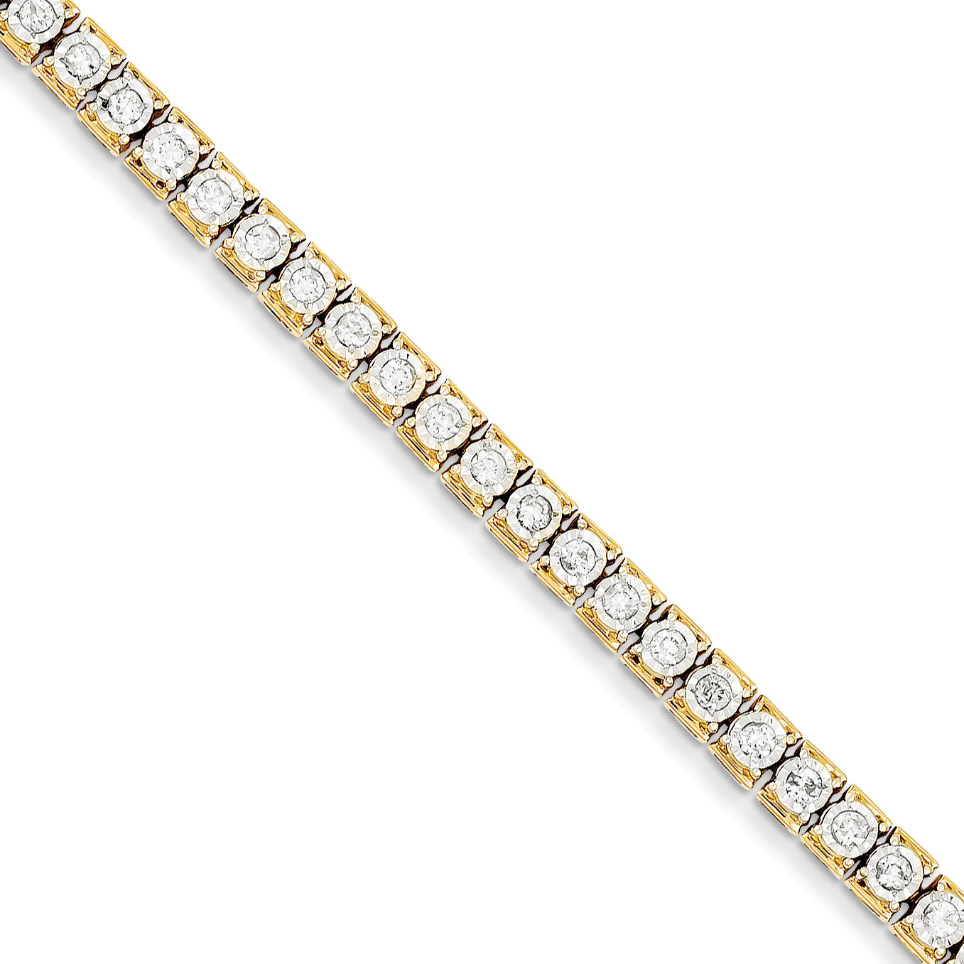 Core Gold 14k Diamond Bracelet