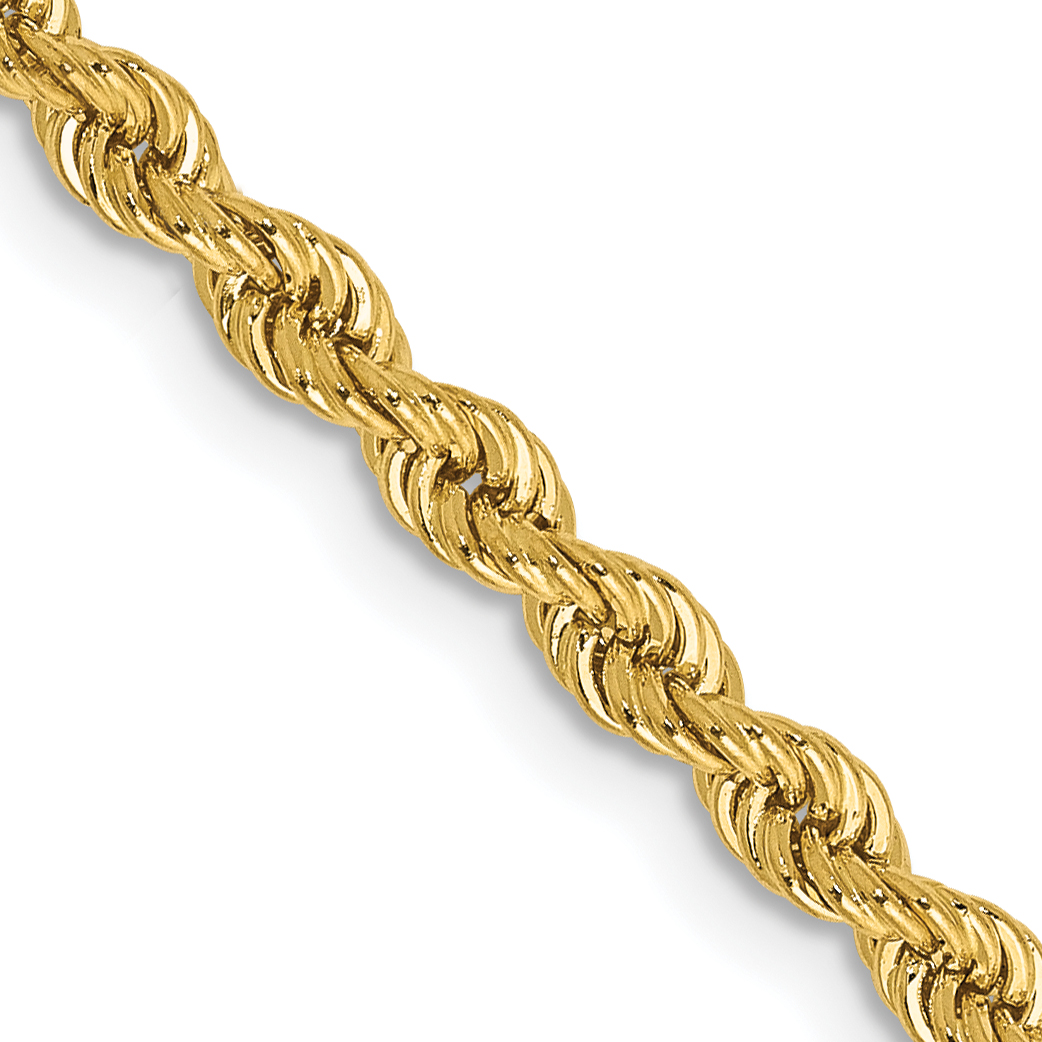 Core Gold 14K 2.75mm Handmade Regular Rope Chain