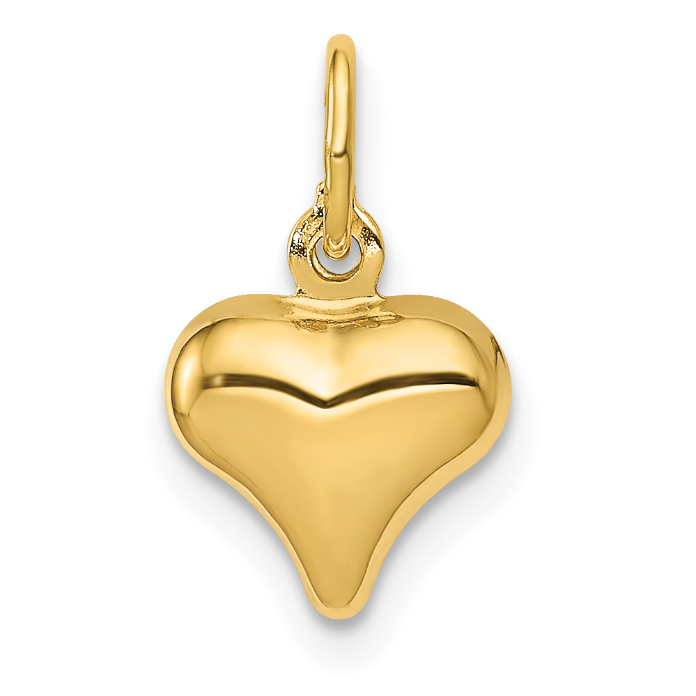 Core Gold 14k Mini Puffed Heart Charm