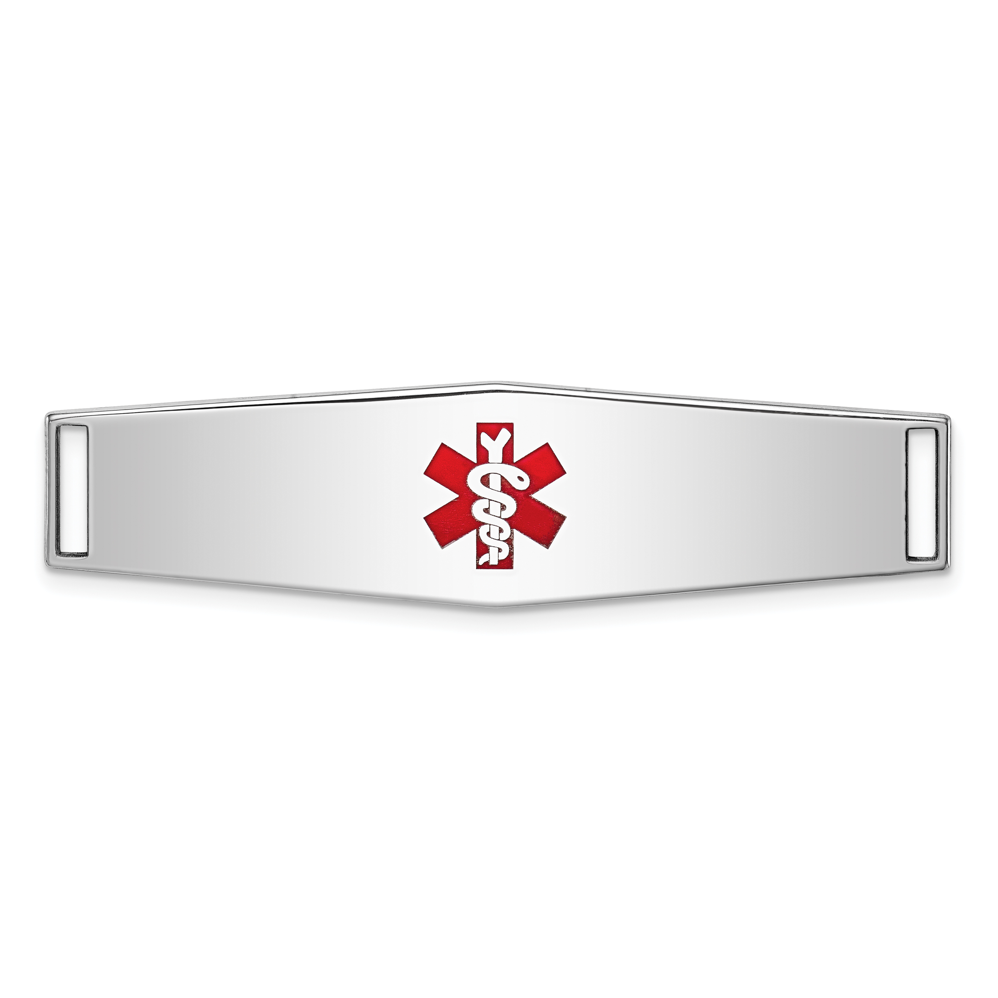 Core Silver Sterling Silver Medical ID Plate