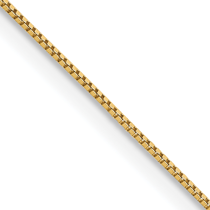 Core Gold 14k Carded .5mm Box Chain