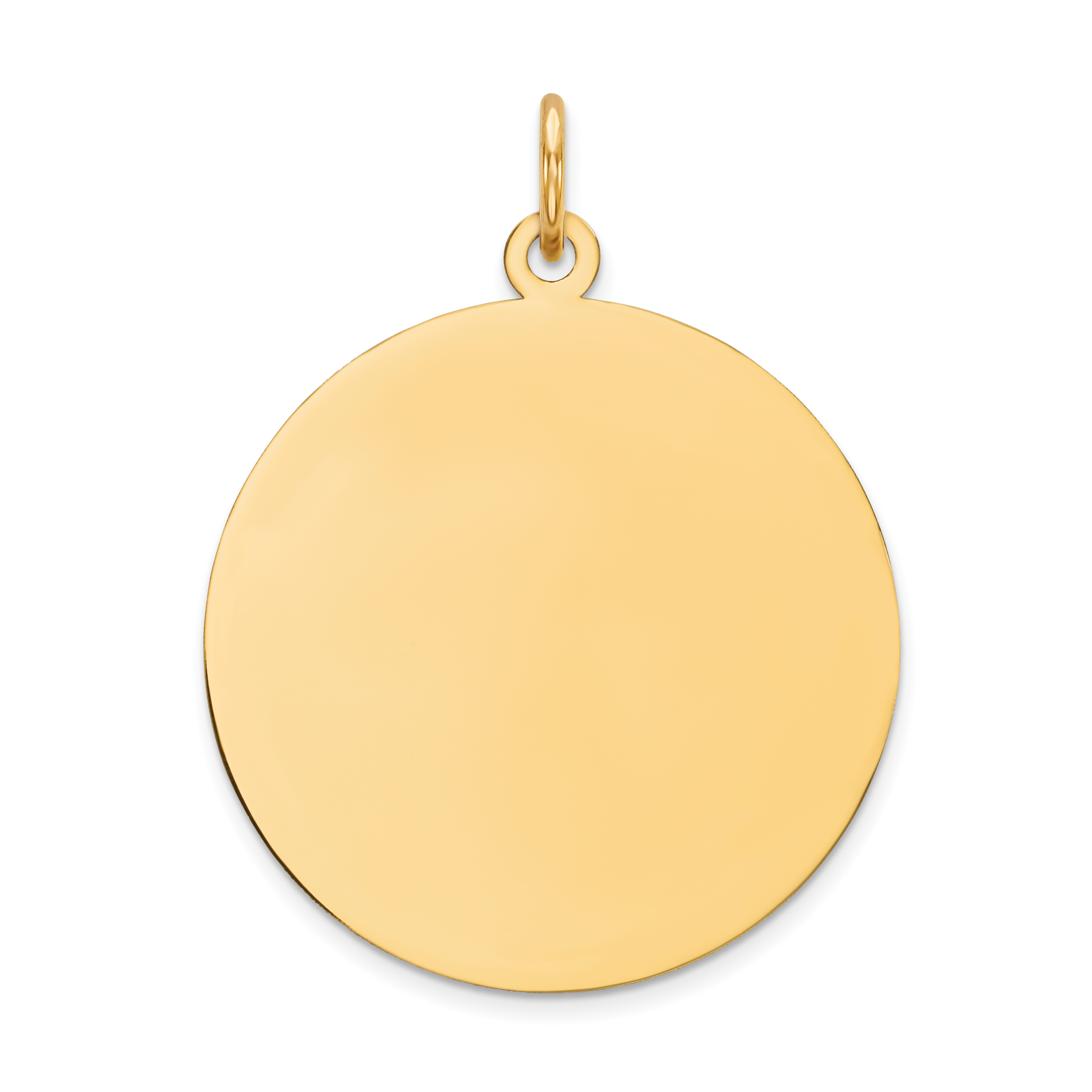 Core Gold 14K Round Disc Charm