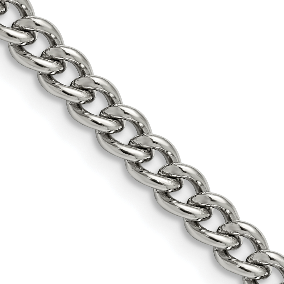 Chisel Stainless Steel 5.3mm 30in Round Curb Chain