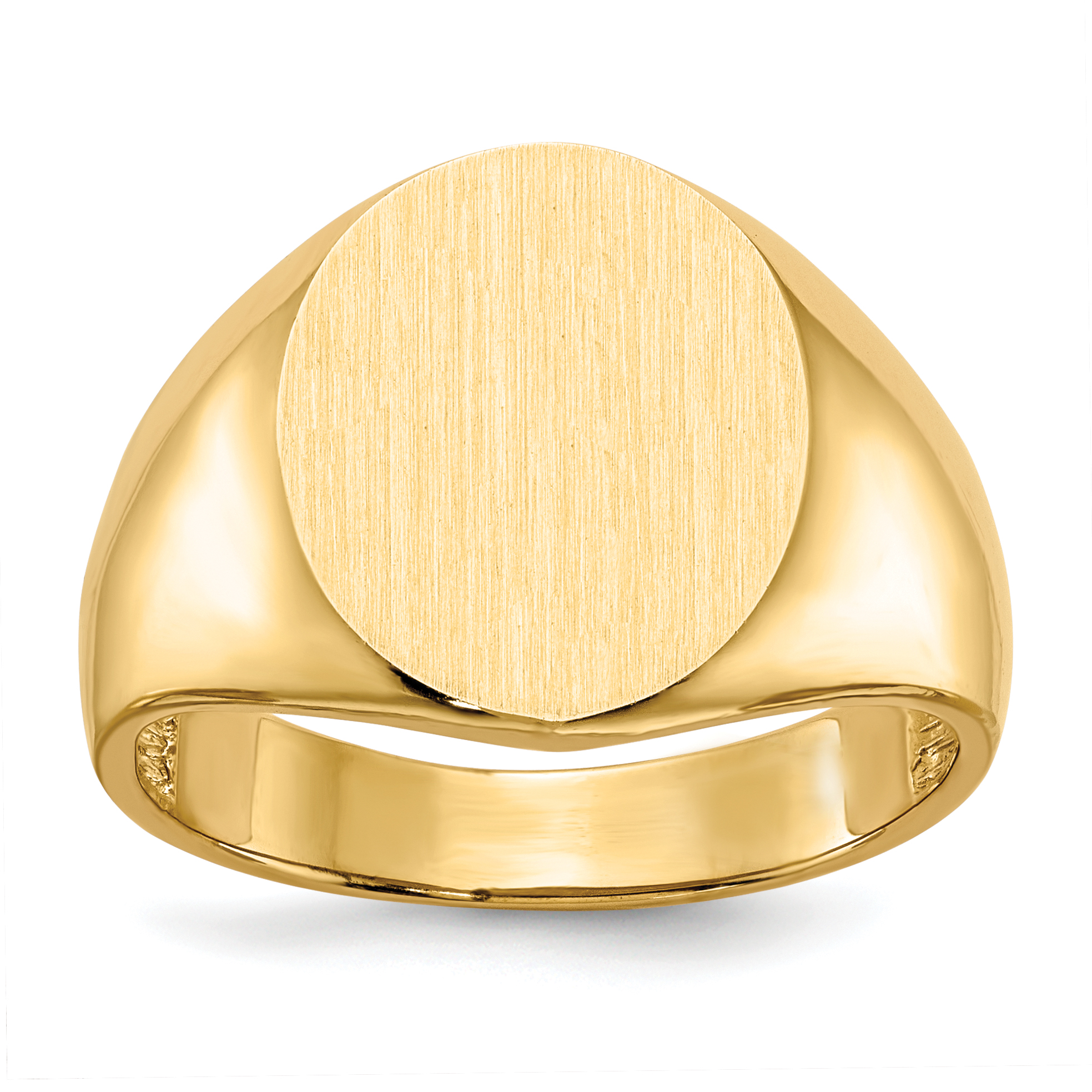 Core Gold 14k Men's Signet Ring
