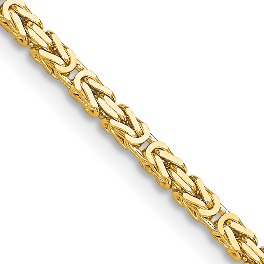 Core Gold 14k 2mm Byzantine Chain