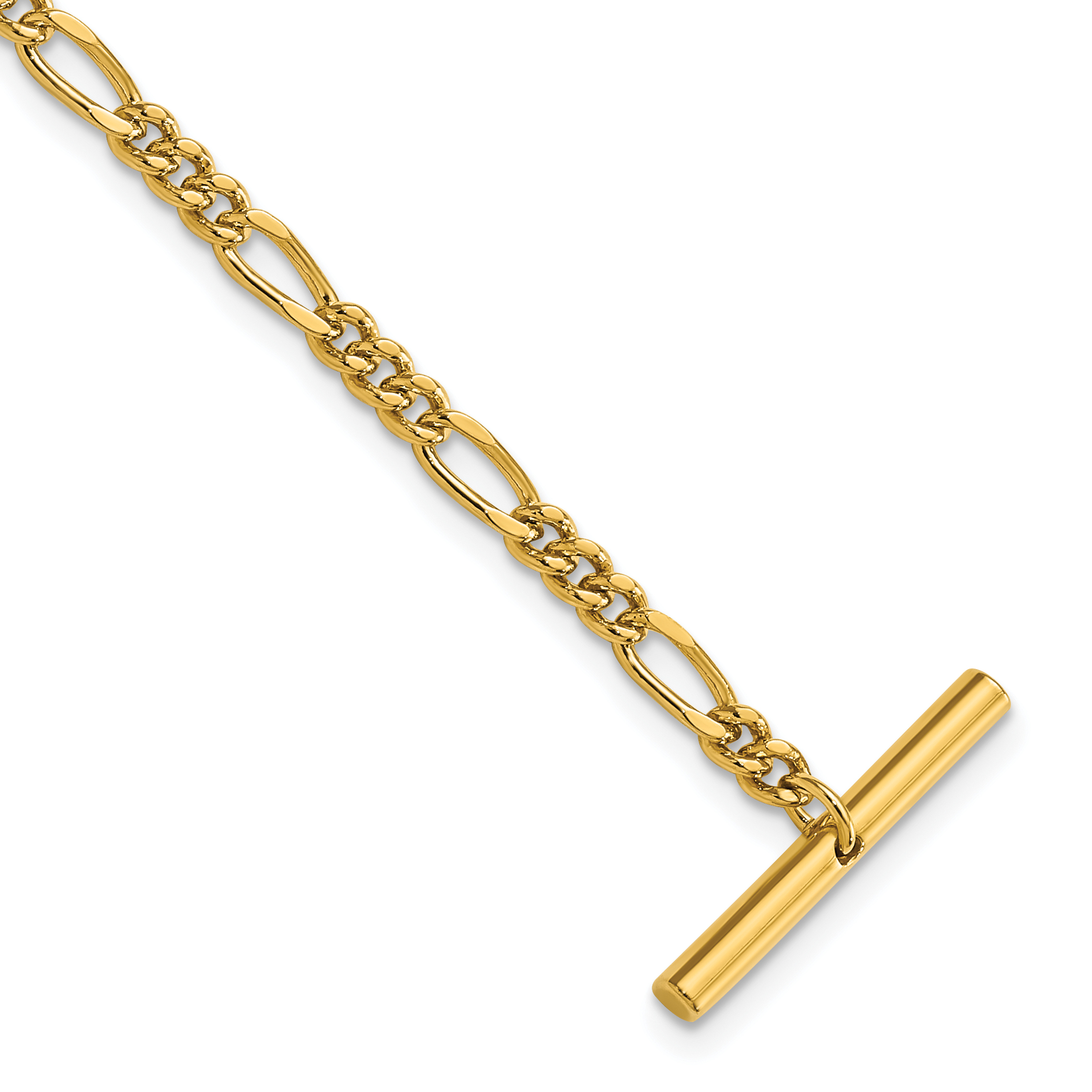 Kelly Waters Gold-plated Figaro Tie Chain