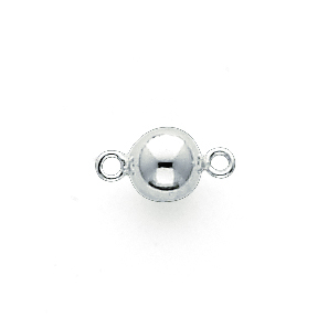 CLOSEOUTS Sterling Silver 11.1mm Polished Casted Component Link