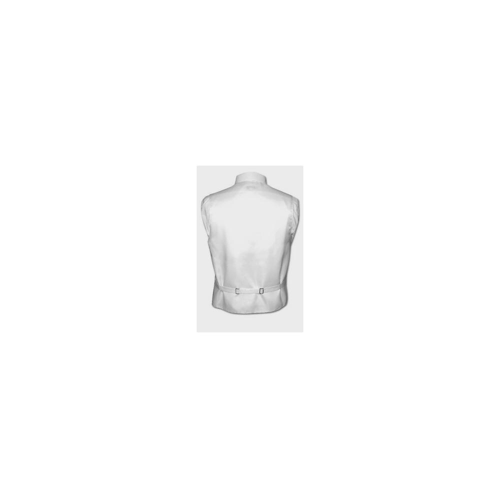 Brand Q Italian Design, Men's Formal Tuxedo Vest, in White