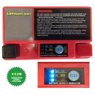 Tspd Ytz10s Z10s Lithium Ion Sealed Battery 12v 290 Cca Motorcycle Scooter Atv