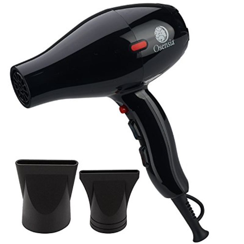 Solia 1875w Thermal Ionic Hair Dryer Osensia Hair Dryer Professional Tourmaline Ionic Ceramic 2 Nozzle Attachments Free Travel