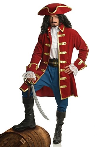 charades mens rum pirate costume large