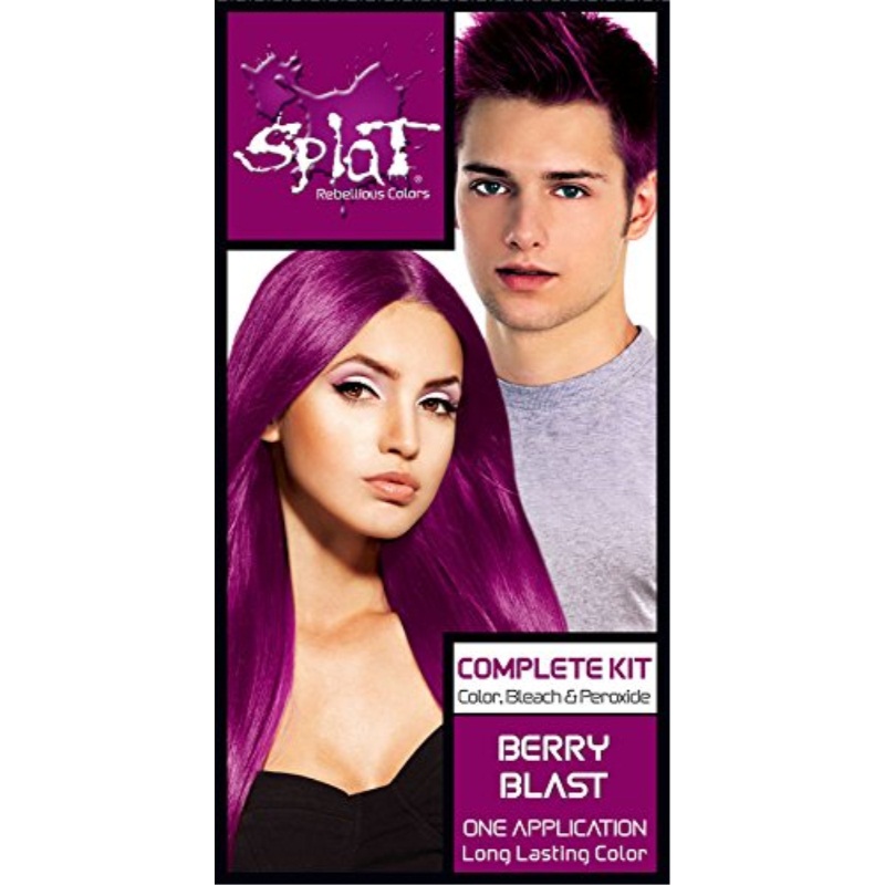 Splat Semi Perm Hair Color Berry Blast Bleach And Peroxide Splat Semi Perm Hair Color Berry Blast Bleach And Peroxide