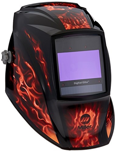 Miller Electric Auto Darkening Welding Helmet Black Orange