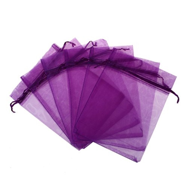 Kupoo Pack Of 50pcs 8x12 Inch Organza Drawstring Gift Bag Kupoo Pack Of 50pcs 8x12 Inch Organza Drawstring Gift Bag