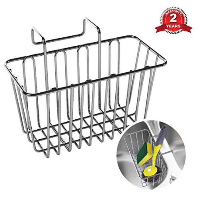 Sponge Holder Roof Rust Proof For Kitchen Sink 304 Sponge Holder Roof Rust Proof For Kitchen Sink 304 Stainless Steel Dish Brush Holde