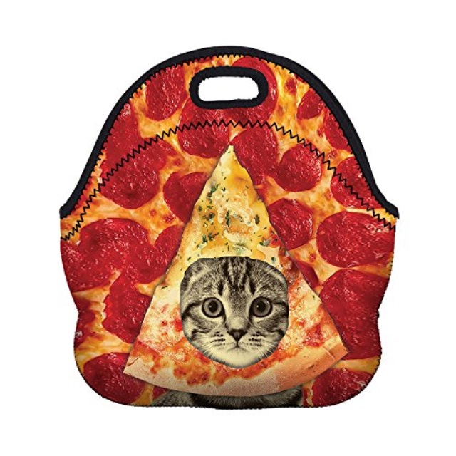 Jian ya Na Jian Ya Na Kids' Lunch Bags Cute Printing Tote Bags Portable Insulated Thermal Cooler Storage Container Picnic Lunch Boxes for S