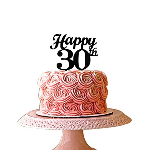 santonila happy 30th cake