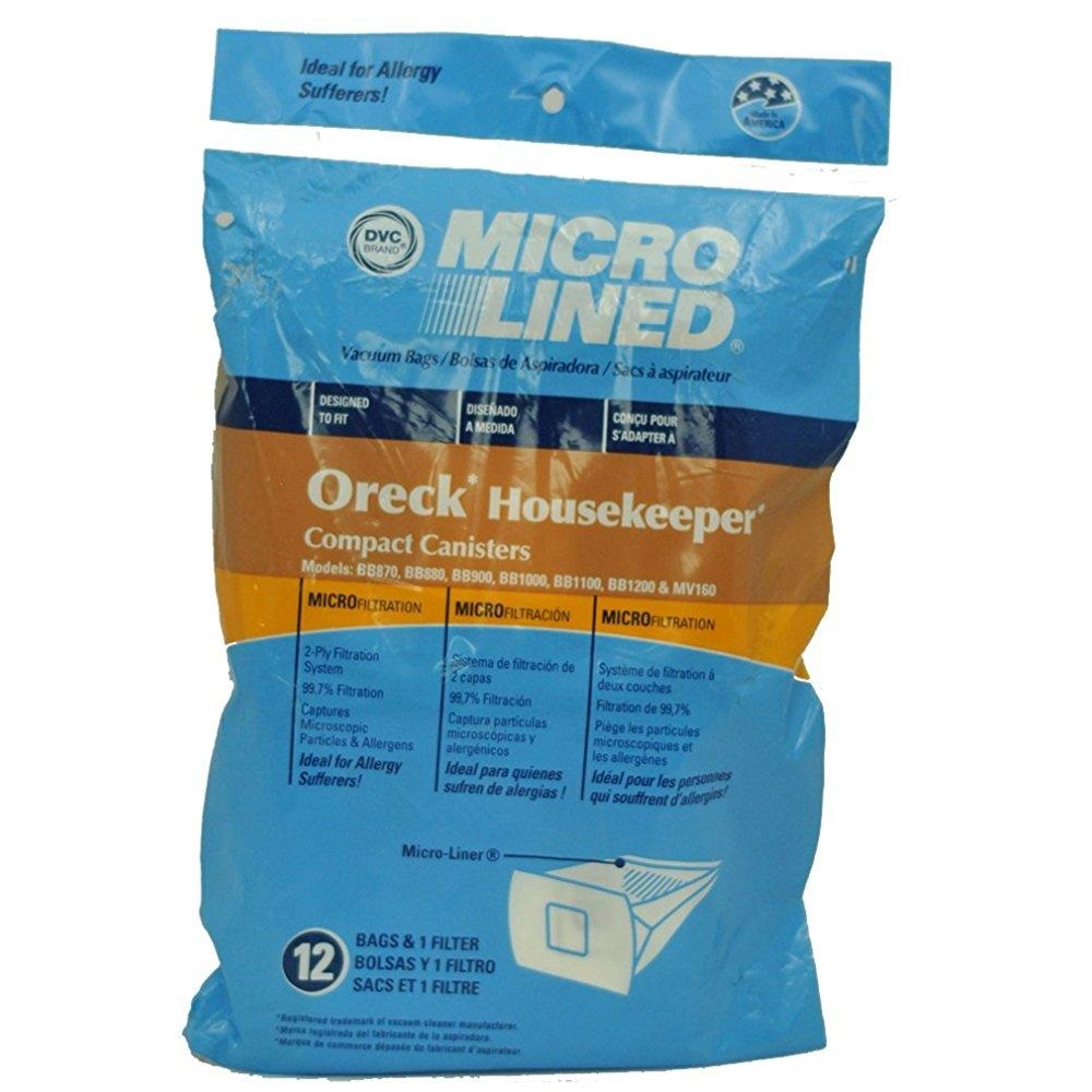 Dvc Adib008mmtsbu Oreck Housekeeper Canister Vacuum Bags 58 2421 04