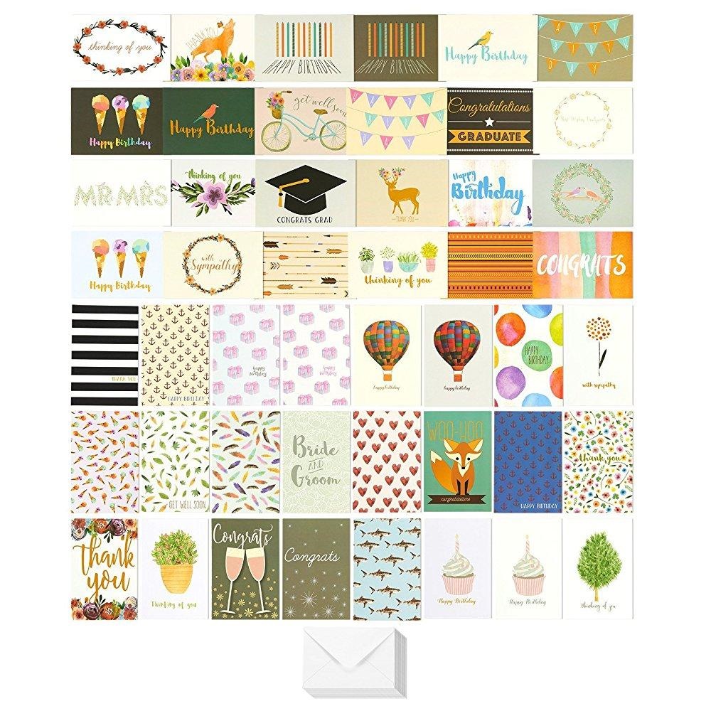 best paper greetings 48 pack assorted all occasion greeting cards includes birthday wedding thank you note cards assortment bulk box set variet - Bulk Sympathy Cards best paper greetings 48 pack assorted all occasion greeting cards includes birthday wedding thank you note cards assortment bulk box set variet - Bulk Sympathy Cards