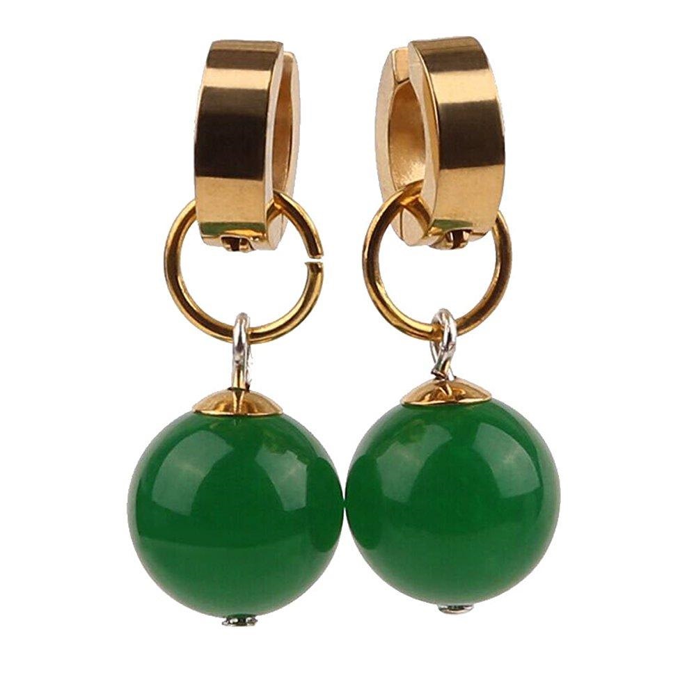 Uu Style Dragon Ball Z Son Goku Zamasu Kai Potara Earring Uu Style Dragon Ball Z Son Goku Zamasu Kai Potara Earring Accessories Pendent Green One Pair