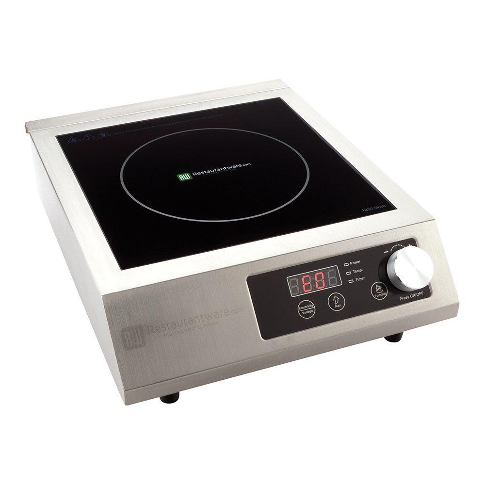 Viking Portable Induction Burner 15x12 In Restaurantware Professional Portable Induction Cooktop Rwt0093 1800w 120v Countertop Cooker With Digital Temperature Display