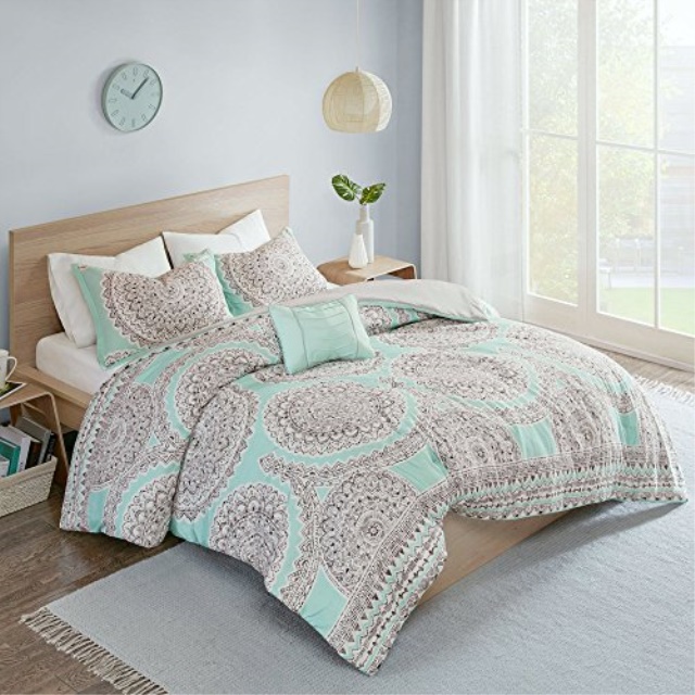 Comfort Es Bed Room Twin Xl Comforter Fits And Comfort Es Bed Room Twin Xl Comforter Fits And 3 Piece All Season In A Bag Set Aqua Grey Includes 1