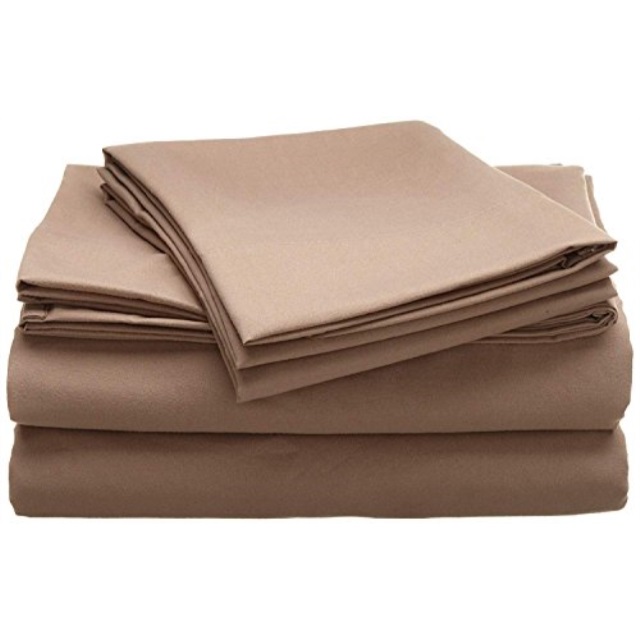 Rinku Linen Best Quality Heavy Fabric Sheet Set Queen Size 60 X 80 Rinku Linen Best Quality Heavy Fabric Sheet Set Queen Size 60 X 80 Taupe Solid Egyptian Cotton 15 Pocket 1500 Thread Count