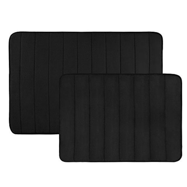 Bath Rugs Bathroom Mats Bedford Home Memory Foam Bath Mats Non Slip And Fast Dry 2 Piece Bathroom Mat