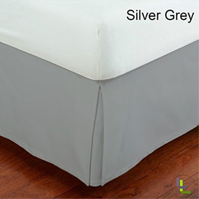 Bed Skirts Long Drop Length Joselinen 400 Thread Count 11 Inches Extra Drop Length Italian Finish 1 Piece Bed Skirt