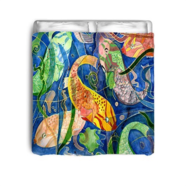 Rug And Decor Tropical Fish Comforter From Art Twin Size