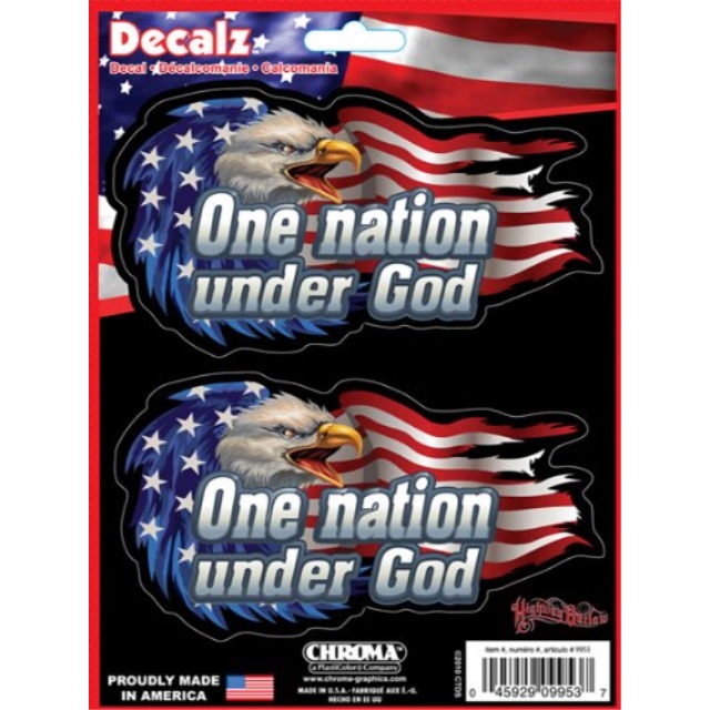 La Auto Gear One Nation Under United States Of America Usa Bald La Auto Gear One Nation Under United States Of America Usa Bald Eagle Blue Red White Flag Car Truck Suv Vehicle Garage Home Office W