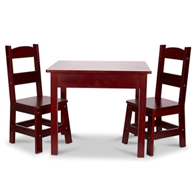 Melissa Doug And Table Chair Painted Espresso Melissa Doug And Table Chair Painted Espresso Children S Furniture Kmart