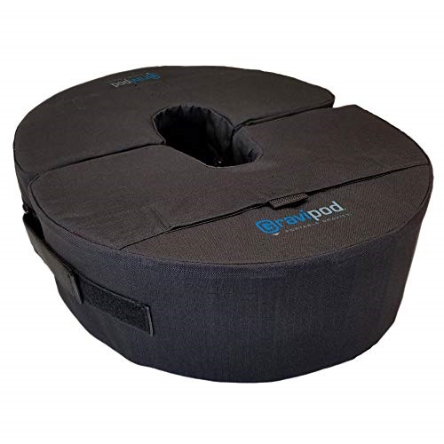 Offset Umbrella Counter Weight Gravipod Duo Segmented Patio Umbrella Base Weight Bag Up To 100 Lbs Detachable Safety Solution
