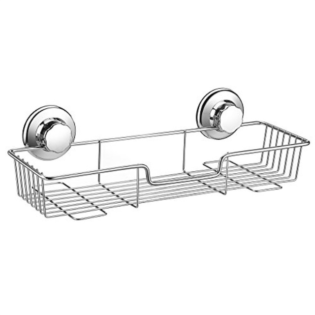 Ipegtop Strong Suction Cup Shower Caddy Bath Shelf Ipegtop Strong Suction Cup Shower Caddy Bath Shelf