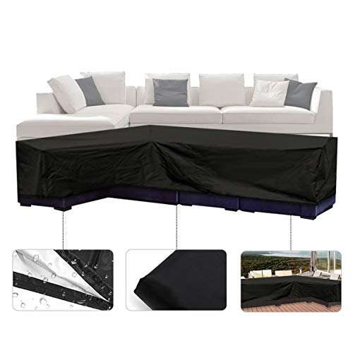 Essort Adib07gjhwrpn Patio Sectional Furniture Cover L Shape Essort Adib07gjhwrpn Patio Sectional Furniture Cover L Shape Couch With Waterproof And Dustproof For Moving Or Sunscreen 78 X 106 R