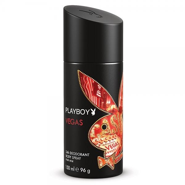 Playboy Male Body Spray Vegas 4 Fluid Ounce