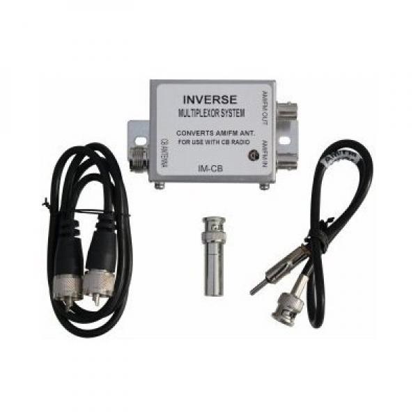 Varies ELEACB0045J9Z3K AM/FM CB Radio 3-Way Antenna Splitter