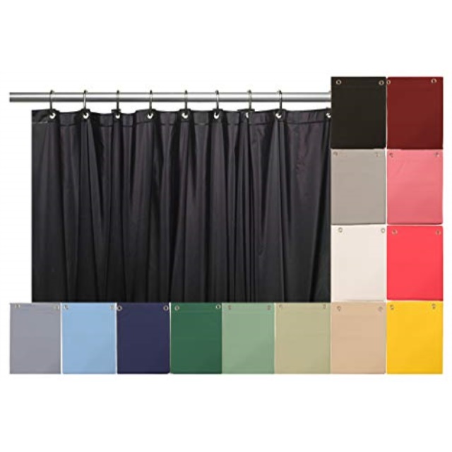Heavy Duty Vinyl Shower Curtain Liner, How Do You Clean A Vinyl Shower Curtain Liner