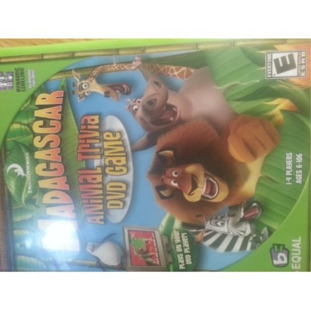 Www Bequal Com Madagascar Animal Trivia Dvd Game