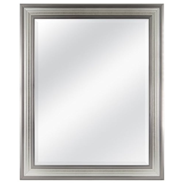 Photo 1 of MCS 22x28 Inch Ridged Mirror, 27x33 Inch Overall Size, Silver 20580
