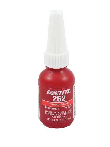 Loctite 231926 Red 262 High Strength Thread Locker 10 mL Bottle