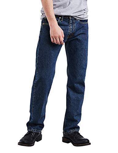 Automatisering Kolonel cultuur Levi's Levis Mens 505 Regular Fit Jeans Dark Stonewash 36W x 30L